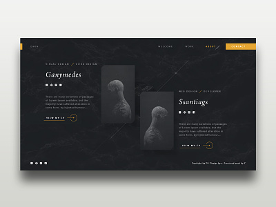 Portfolio-DemoSc branding design personal portfolio shapes typography ui ux visual web webdesign work