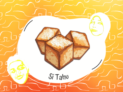 Logo Design for Food Youtuber Si Tahu