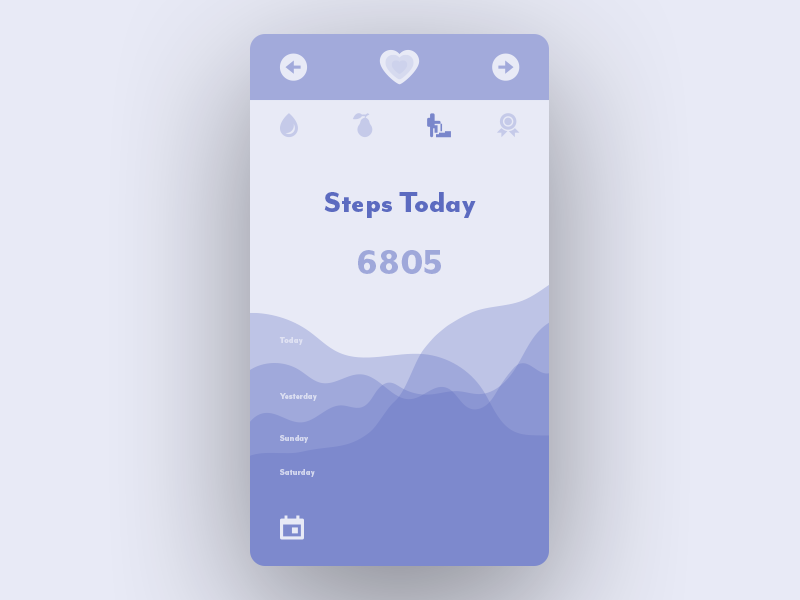 Daily UI No. 41 | Workout Tracker #DailyUI #041 daily ui tracker workout 041 dailyui