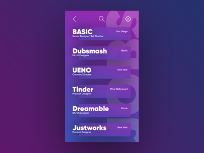Daily UI No. 50 | Job Listing #DailyUI #050
