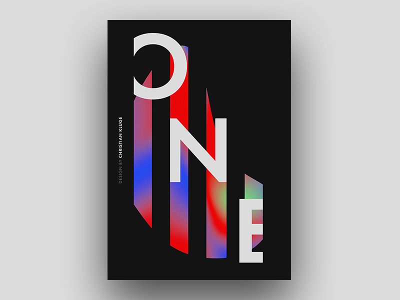 One