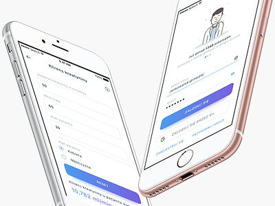 Medical app — mobile UI design