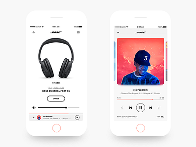 BOSE - iOS app redesign