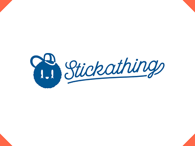 Stickathing SAT character illustration logo stickathing