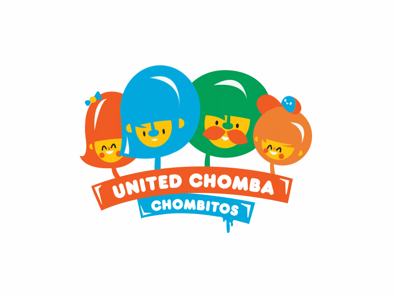 United Chomba animated ae ai characters colours cute gifgun happy kawaii overlord stickathing