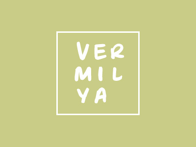 kristin vermilya : mark box brand branding contained green logo mark name sub logo