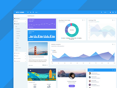 Admin Template Design