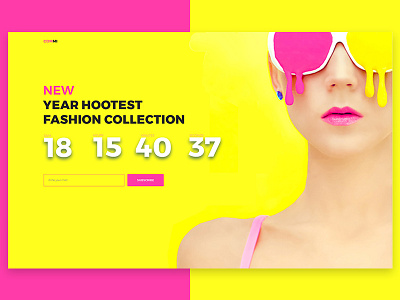 Live Soon Template comming comming soon ecommerce fashion free psd soon web design