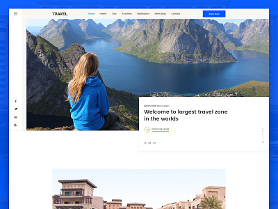 Travel Landing Page