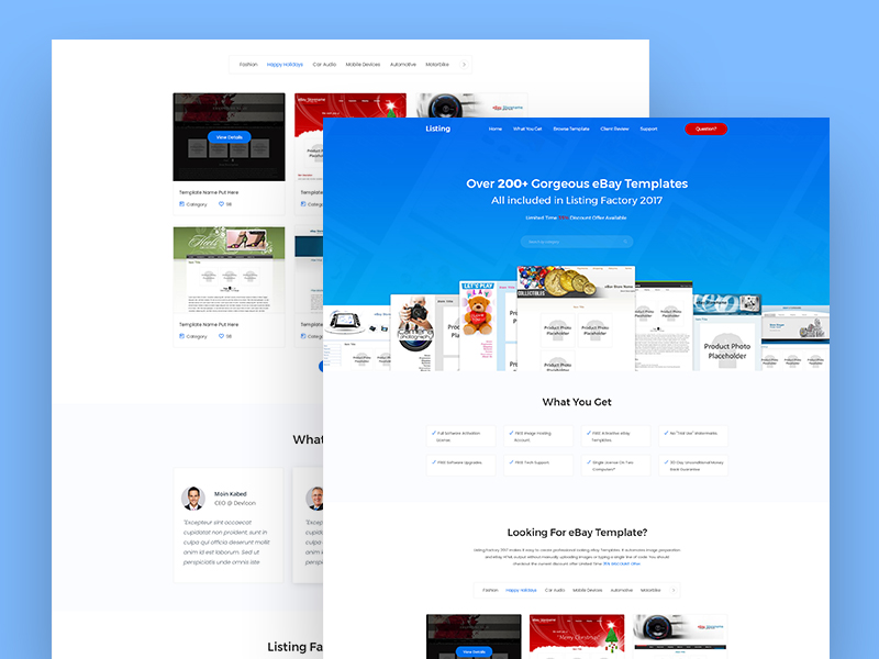 Details About Professional Ebay Store And Listing Ebay Template Design Services