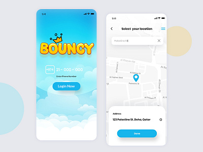 Bouncy App Design