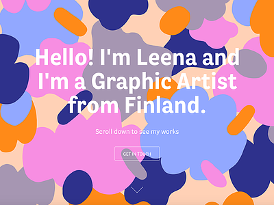 New Website bright colorful digital art finland finnish design flat color friendly happy illustration leenakisonen new website positive