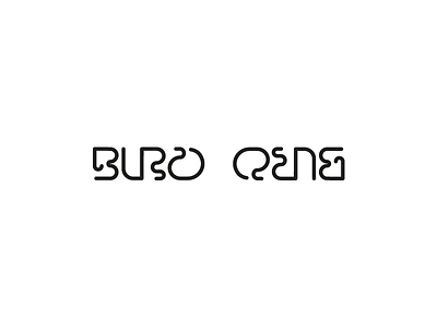 Buro Reng Ambigram