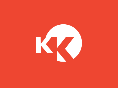Kramkel - Personal Identity identity kk logo typography