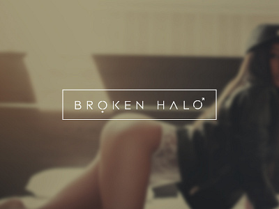 Broken Halo broken erotic female halo logo logotype male sin