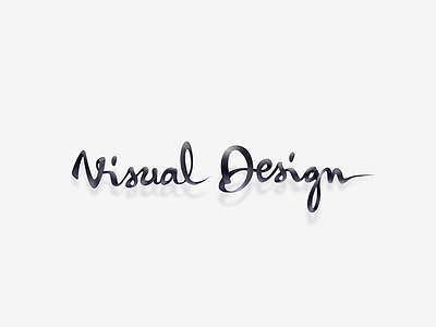 Visual Design Calligraphy calligraphy design handwritten typography visual