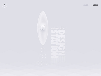 Homepage Concept design shuttle space website