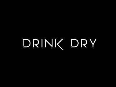 Drink Dry branding graphic design