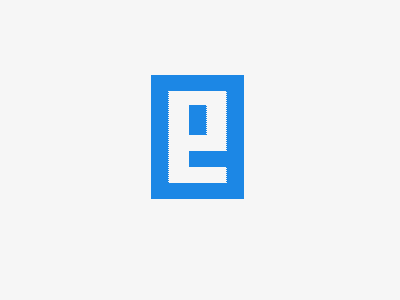 Letter E branding e letter lettering logo monogram type
