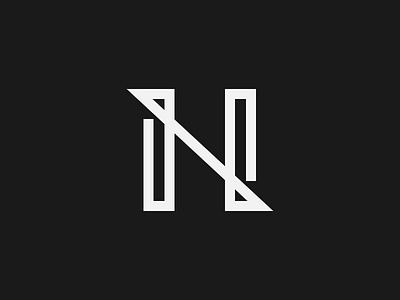 N Letter design identity illustration letter letterform logo logotype mark monogram n symbol type