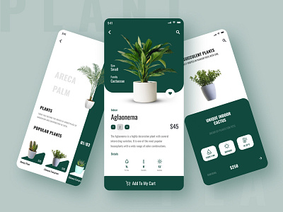 Plant E-Commerce App design