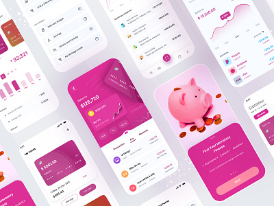 Crypto Currency App UI design