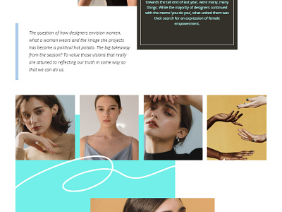 Latest Fashion website design