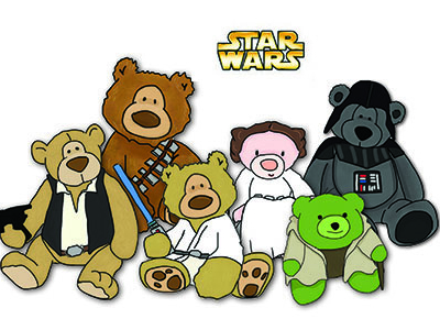 Star Wars Teddy Bear concept by Kevin Barba on Dribbble