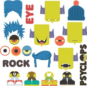 Custom Characters characters custom illustrator magnet vinyl