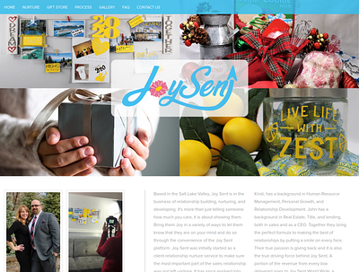 Joysent - Laravel site Design + Develop design development laravel uiux web design website