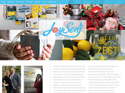Joysent - Laravel site Design + Develop