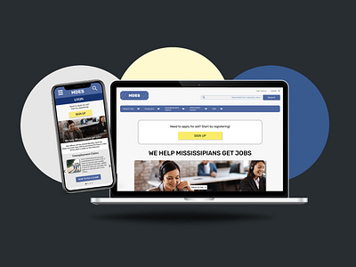 Mississippi Department of Employment Security Website Redesign