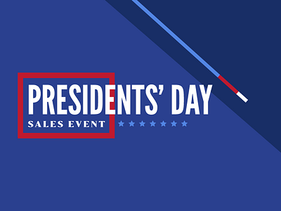 Presidents Day america blue darius league gothic patriotic presidents day red sale sales event typography