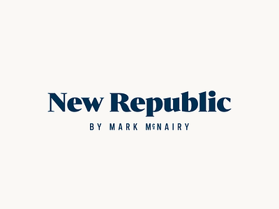 New Republic by Cameron Roberson on Dribbble