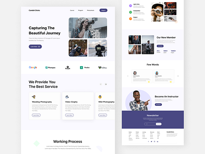 Photography Landing Page