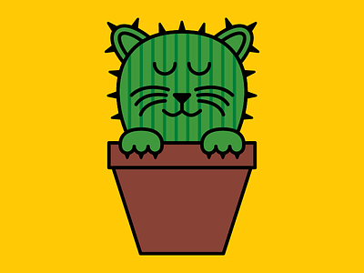 Catus cacti cactus cat kitty