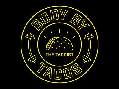 Body By Tacos fitness t shirt taco tacos
