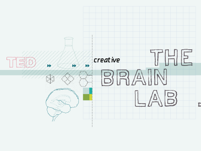 PRINT 3: The Creative Brain Lab blue conference creative lab ted