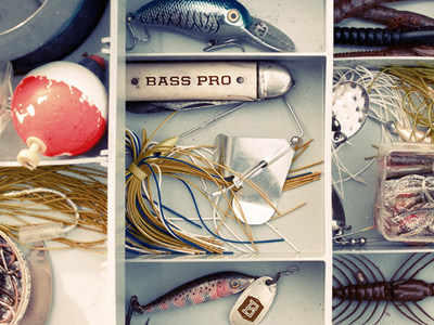 ID 2: Bass Pro Shop branding fishing hunting id identity outdoors