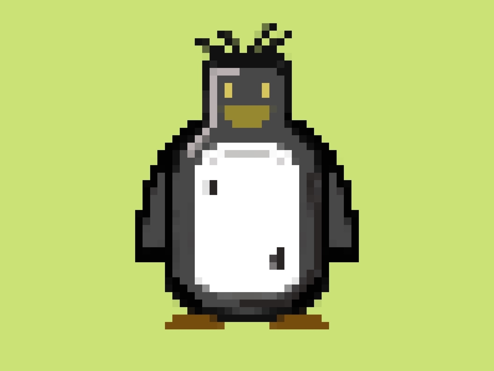 Penguin Pixel by Paolo Joma on Dribbble