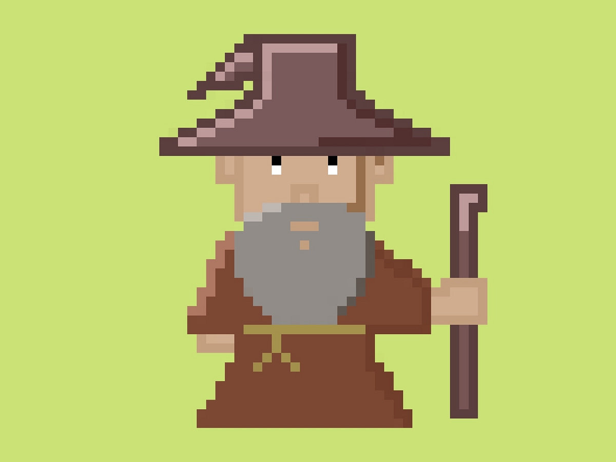 Pixel Wizard designs, themes, templates and downloadable graphic ...