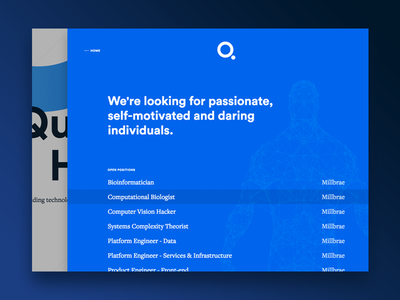 Q - Careers Drawer