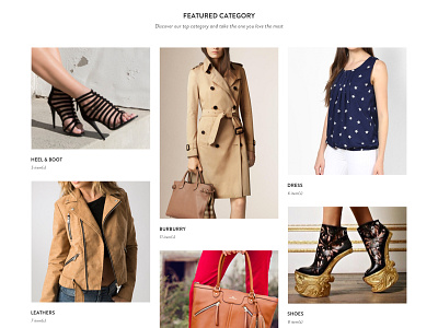 E-commerce Landing Page cart dress e commerce fashion season shop shopping style trend