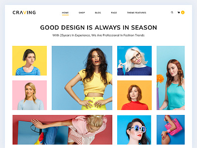 E-commerce Landing Page