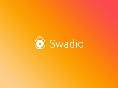 Swadio Logo app branding fitness logo music