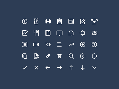 Strongr Icons