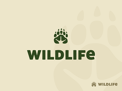 Wildlife #thirtylogos animals bear bird branding footprint logo outdoors
