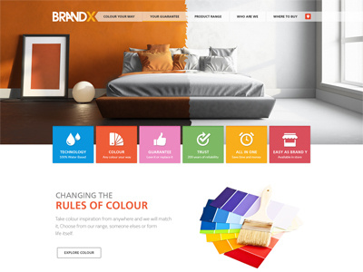 BRANDX color decor interior product