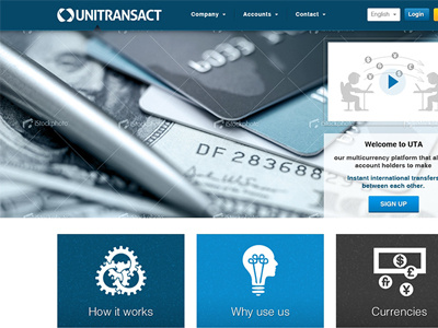Unitransact design html 5 seo