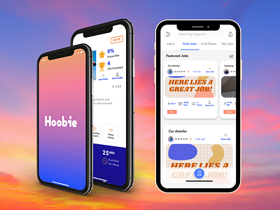 UI/UX APP & WEBSITE DESIGN FOR HOOBIE